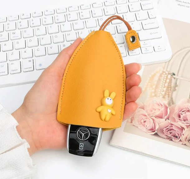 Cute PU Leather Key Bag