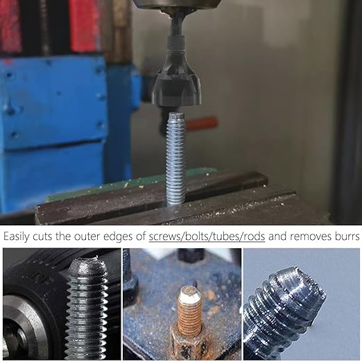 Deburring External Chamfer Tool with Tungsten Carbide Blade