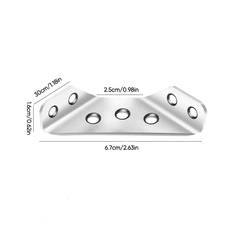 Universal Stainless Steel Furniture Corner Connector