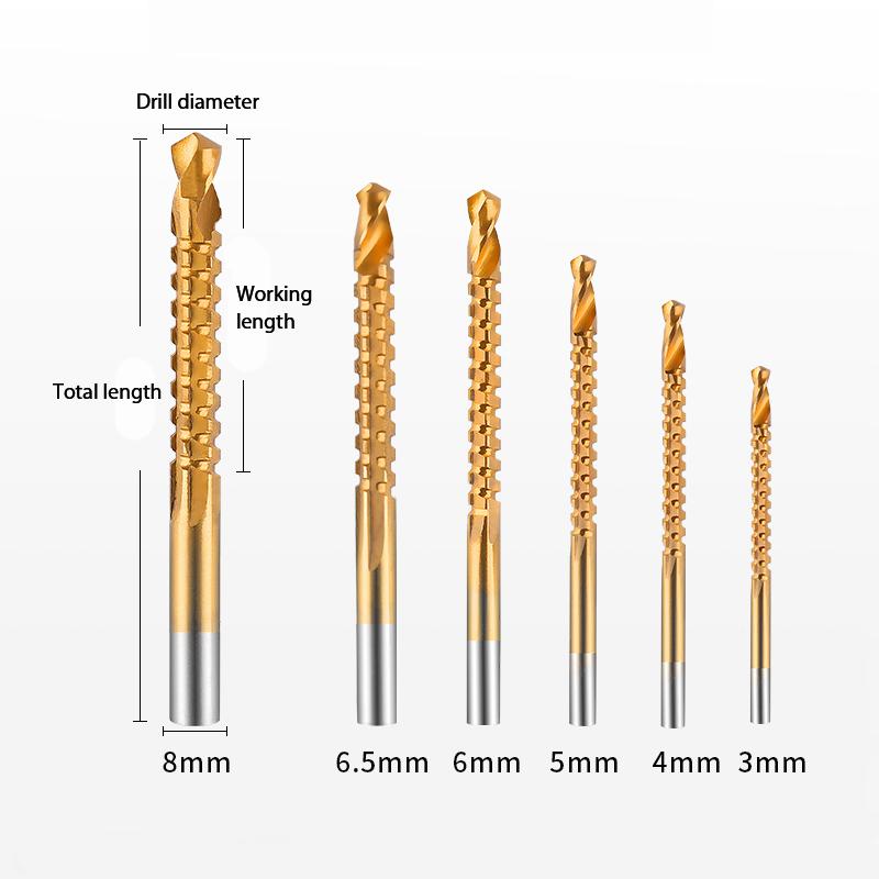 Cobalt Drill Bit Set (6 PCs)